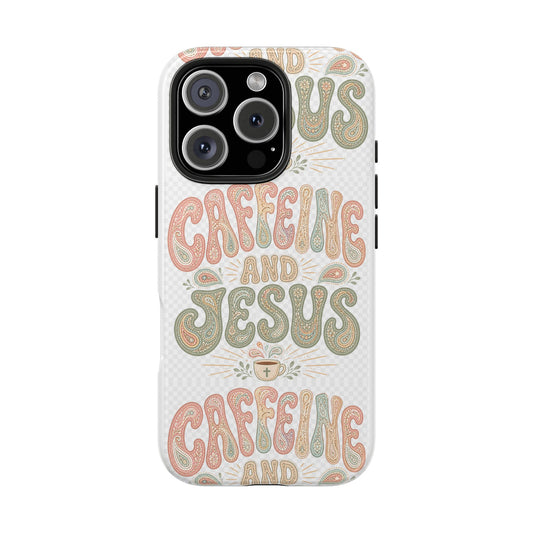 Copy of Caffeine + Jesus iPhone 16-17 cases