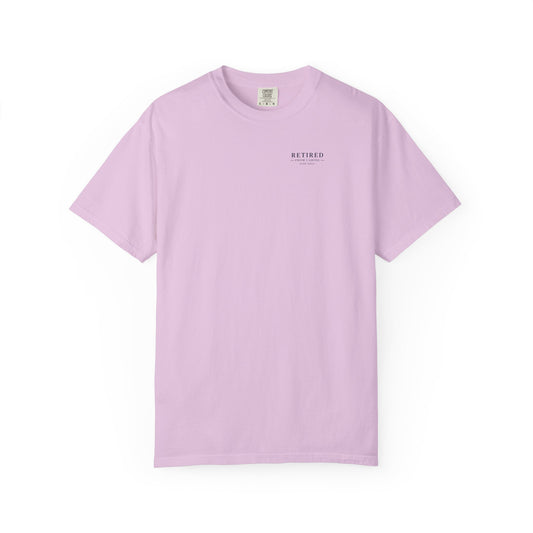 Retired From Caring Tee — Olde Dogg